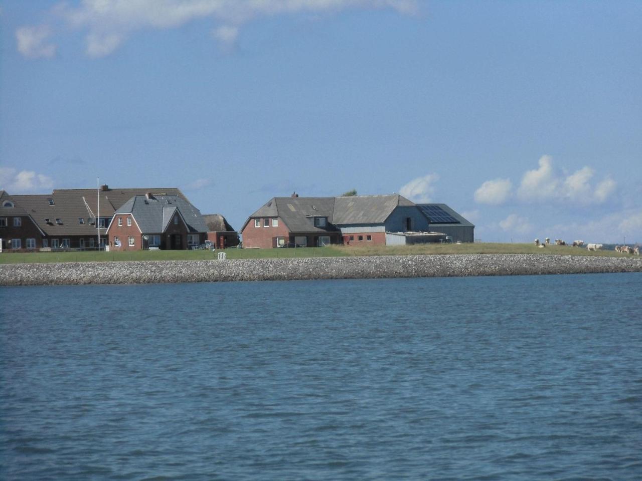 Haus-Halligblick-Ferienwohnung-Hamburger-Hallig Dagebüll Kültér fotó